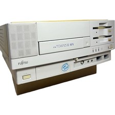 52MB RAM 340MB HDD Tested Fujitsu FM Towns II MX Model MX340 Retro PC Japan Auth picture
