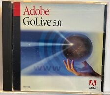 Adobe GoLive 5.0 PC Software Windows Edition With Serial Number *Very Good* picture