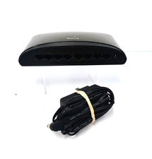 D-Link DES-1008E 8-Port 10/100 Desktop Ethernet Switch W/Power Adapter picture
