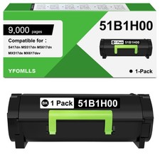 51B1H00 Toner Cartridge Compatible for Lexmark 51B1H00 51B1000 Toner Cartridge picture