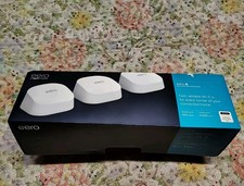 eero - 6 Dual-band Mesh Wi-Fi 6 System (3-pack) White M110311 picture