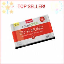 Maxell CD-R Music Spindle, Audio only, Blank Media, 50-pack(625156) picture