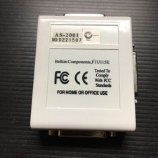 BELKIN Compact Parallel AutoSwitch Model: F1U115E Size: 4