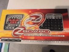Ideazon ZBoard ZBD101 Gaming Keyboard 2 Swappable Keysets w/Box Slightly Used picture