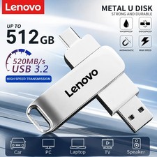 Lenovo 256GB USB3.0 Flash Drive High Speed Metal Memory Stick Pen Drive US Stock picture