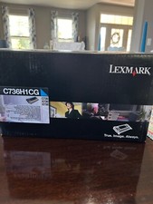 Genuine Lexmark C736H1CG Cyan High Yield Return Program Toner 10K Page NEW picture
