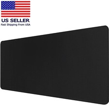 Extended Large Gaming Mouse Pad Stitched Edges Non-Slip Rubber Base 31.5x12 XL picture