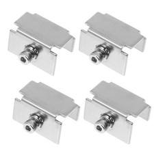 Durable Stainless Steel 4Pcs Glass Bed Clips 3D Printer Bed Clamps Silver picture