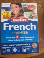 Learn It Now French Premier Software Speak French In 30 Days Win Mac 8 Disc Set picture