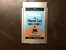 DELL PCMCIA Ethernet Card 10Base-T/10Base-2 PC Card 3COM 16-0088-000 Rev:C picture