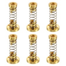 6Pcs Anti Backlash Spring Loaded Nut(2mm Pitch, 2 Start, 4mm L-ead, 3.5mm Holes) picture