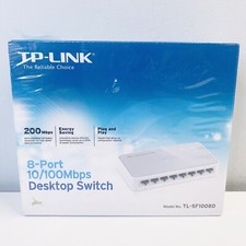 TP-LINK TL-SF1008D 8-Port 10/100Mbps Ethernet Ports Desktop Switch Plug And Play picture