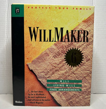 VTG Nolo WillMaker 6 PC MS-DOS 3.1 Living Will Final Arrangement Maker Vintage picture