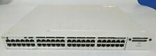 Cisco Catalyst WS-C3850-48U-S Switch 48 Port -IP BASE Dual Pwr Sply picture
