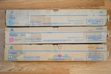 3 Cosmetic Konica C224,C224e,C284,C284e,C364e Toners TN321C, TN321M, TN321Y picture