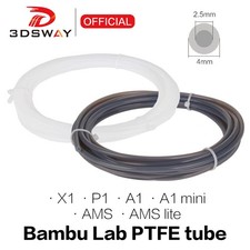 PTFE Tube for Bambu Lab X1 P1 A1 mini 3D Printer Bowden Extruder 1.75mm Filament picture