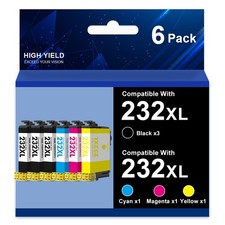 232 XL Ink compatible with Epson XP-4200 XP-4205 WF-2930 WF-2950 Printer ink lot picture