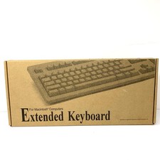 Vintage 1996  Apple Compatible Macintosh Extended Keyboard Model KB-405 New picture