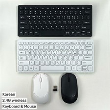 78 Key Wireless Korean Keyboard Lightweight For PC Laptop Premium picture