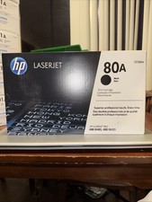 Genuine New - HP 80A LaserJet Toner Cartridge Black CF280A With  picture