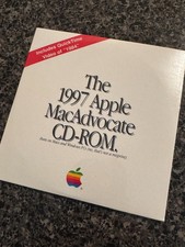 Pristine Sealed Vintage 1997 Apple MacAdvocate CD-ROM Mac Macintosh Collectibles picture