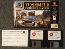 Yosemite Screen Saver, Copernicus Software, 1998, Vintage, 2 3.5
