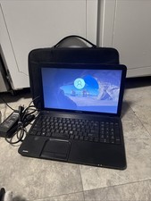 Toshiba Satellite C855D-S5900 Laptop Computer With Charger Tested Working Read picture