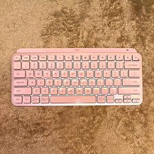 Logitech MX Keys Mini Wireless Mini Keyboard Pink QWERTY English picture