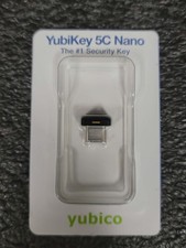 Yubico YubiKey 5C Nano Two-Factor Auth 2FA Security Key USB-C FIDO2 picture