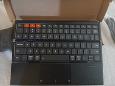 Meetion K9551 Foldable Wireless Bluetooth Keyboard Slim Portable Ergonomic NWOB picture