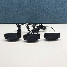 LOT OF 3-Logitech Logi HD 1080p USB Webcam (V-U0028) picture
