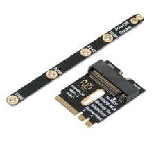 CY NGFF A+E-Key 2230mm to NVME M-key PCI-E 4.0 Adapter with Bracket for Laptop picture