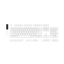 HyperX Pudding Keycaps 2 - Full Key Set - PBT - 112 Keys -White picture