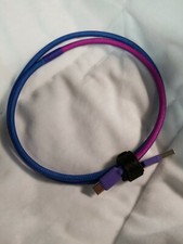 Massdrop Mechcables Laser Midnight Custom USB Cable - USB to USB C - 3'  Long picture