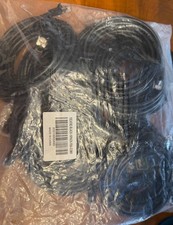 GEARit Cat6 Patch Cables Ethernet Cable 15 ft 10-Pack Black New picture