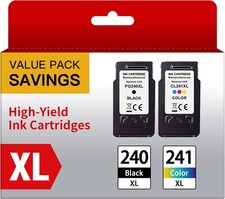PG-240XL CL-241XL Ink Cartridges Combo for Canon 240 241 Ink Pixma MG3620 MG3600 picture