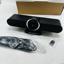 TONGVEO Wide Angle Webcam with Microphone and Speaker, Conference Room USB 1080P picture