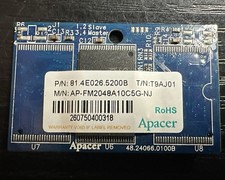 1Pcs Apacer 2GB 44-Pin IDE Flash Memory NOTEBOOK DOC DOM FLASH picture