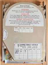 Miniscribe Hard Disk Drive IDE 8051A 02B 04B 10A Vintage - TESTED READ picture