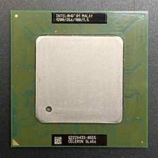 Intel Tualatin Celeron 1200MHz CPU SL656 RK80530RY009256 256KB 100MHz 1.5V picture