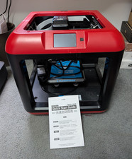 Flashforge Finder FDM 3D Printer. Never Used, Zero Hours, Broken Touch Screen picture