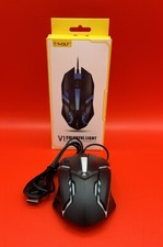 T-WOLF V1 Wired Gaming Mouse 3 Button 7 Colorful Backlight 1200 DPI Office Mouse picture