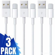 3Pack 3Ft 6Ft For USB Charger Cable For Apple iPhone 11 XR 8 iPad Charging Cord picture