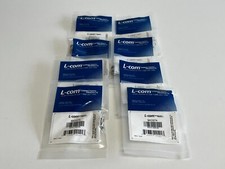 LL15: Lot of 8 New L-COM  BAC027A Connector 75 OHM BNC M RG59 Crimp picture