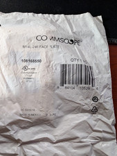 Commscope 108168550  M14L-246 Faceplate 4 Port Ivory picture
