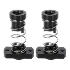 2Pcs Anti Backlash Spring Loaded Nut(2mm Pitch, 4 Start, 8mm Lead, 2-M3 Holes) picture