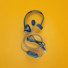 Corded USB-A Mono Headset with In-line Mic and Volume Control picture