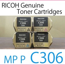 RICOH MP P C306 Genuine Toner Cartridges 4- color set Black,Cyan,Magenta,Yellow picture