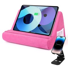 Soft Stand Pillow with Pocket,Adjustable 3 Viewing Angle,Lazy Holder for Bed ... picture