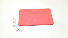 Genuine Logitech Keys-to-Go Bluetooth Keyboard Blush Pink see pictures picture